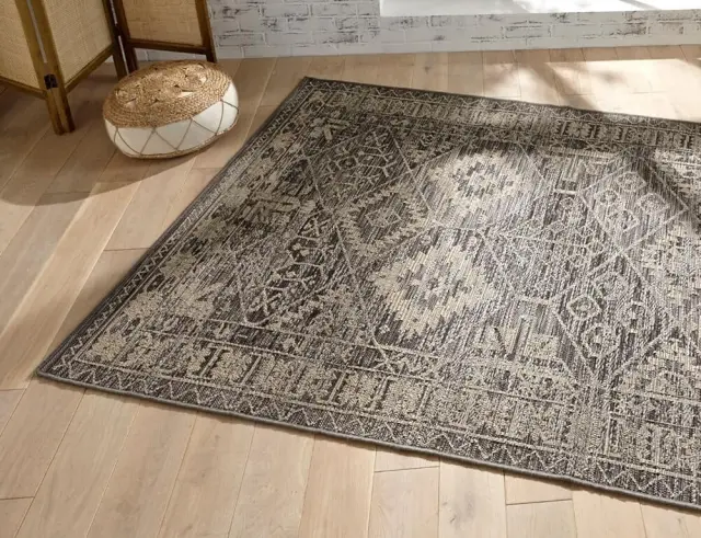 Χαλί Ορθογώνιο Ζοe Atmosphera με διαστάσεις 160x230cm - Σε σκούρες αποχρώσεις 178585A 2