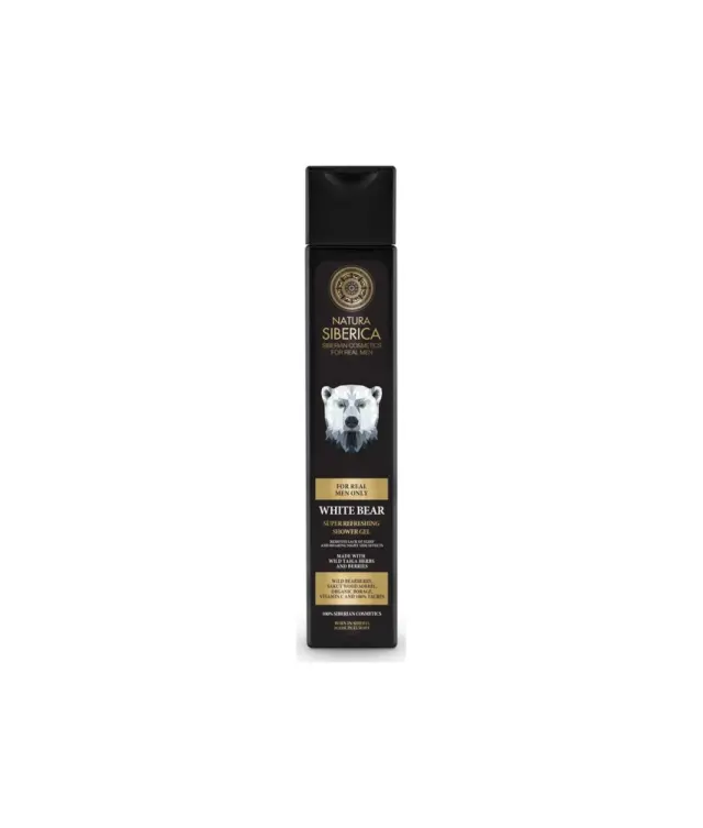 Natura Siberica White Bear Men Super Refreshing Shower Gel 250ml