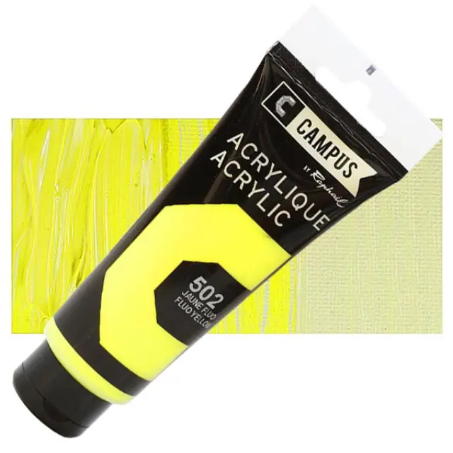 Ακρυλικό Raphael Campus - 502 Fluo Yellow - 100ml