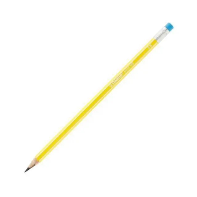Stabilo 160 Μολύβι με Γόμα Κίτρινο 2160/05