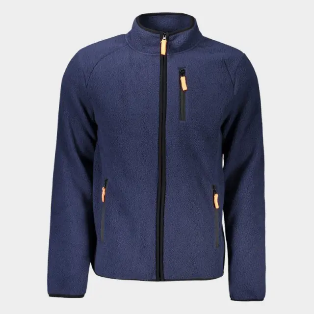 Norway Nautical School - Ανδρική Ζακέτα Φούτερ Fleece 839506-NAVYBLUE Μπλε Σκούρο - 3XL