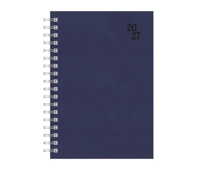 Spiral 230 Daily Diary Large Blue - The Writing Fields - Ημερολόγιο 2027 - 17x25