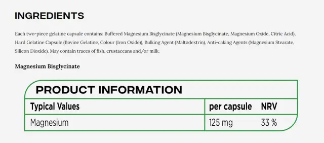 Reflex Nutrition Magnesium Bisglycinate 2