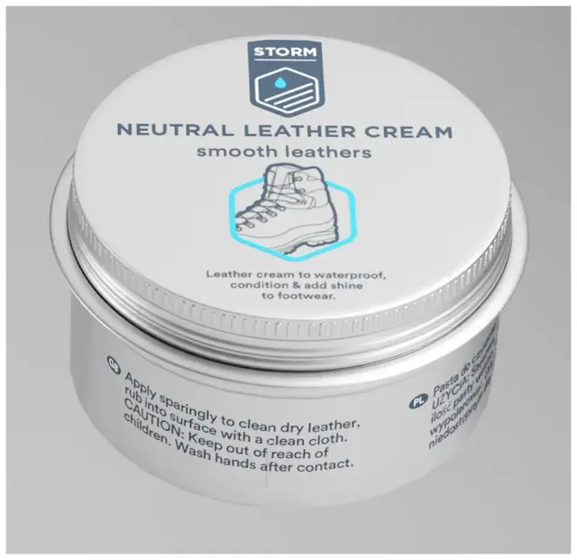Κρέμα Υποδημάτων Leather Cream Neutral 100ml Storm Care - S52401