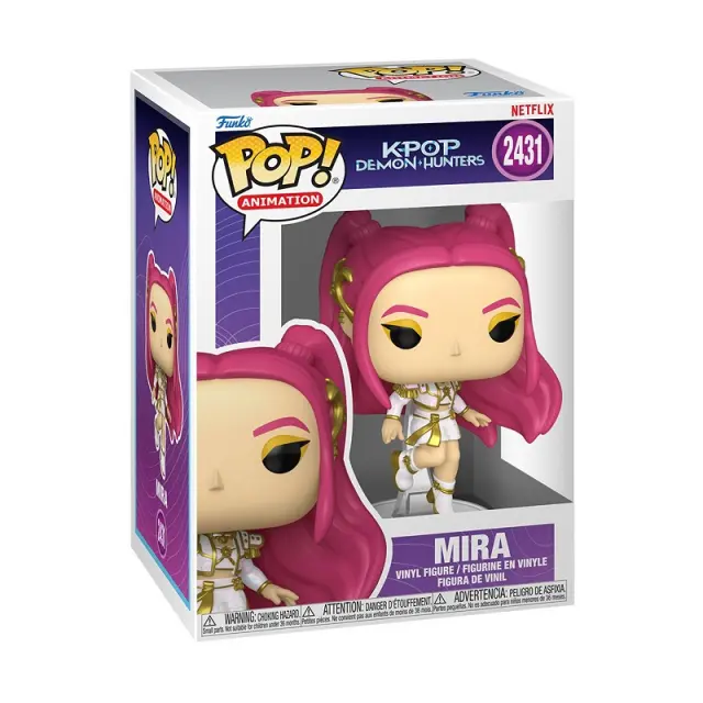 Funko Pop! Animation: K-Pop Demon Hunters - Mira #2431 Vinyl Figure 2