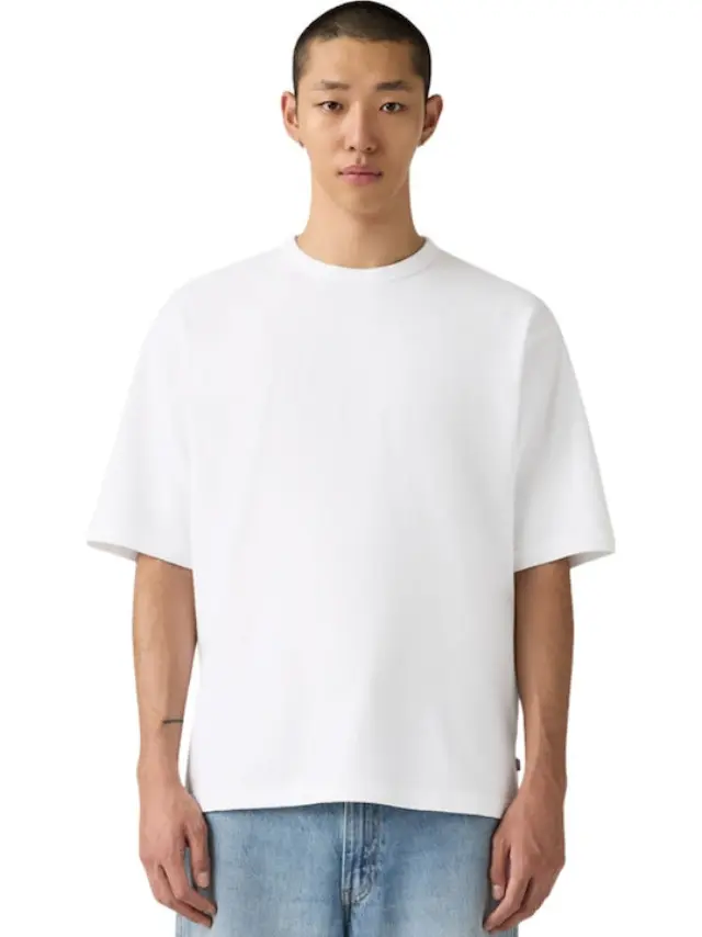 Heavyweight Loose Tee Whites BRIGHT WHITE - S