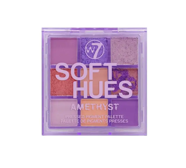 Soft Hues Pressed Pigment Palette Amethyst W7