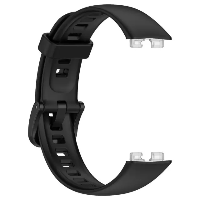 Ανταλλακτικό Λουράκι Σιλικόνης για Huawei Band 8/9/10– Black OEM 2