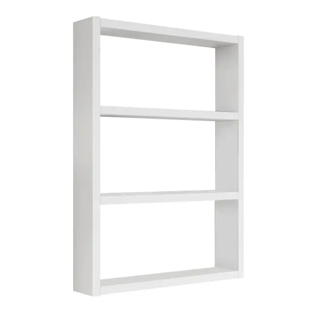 Ραφιέρα τοίχου Prena Megapap χρώμα λευκό 43,2x9x60εκ. 3