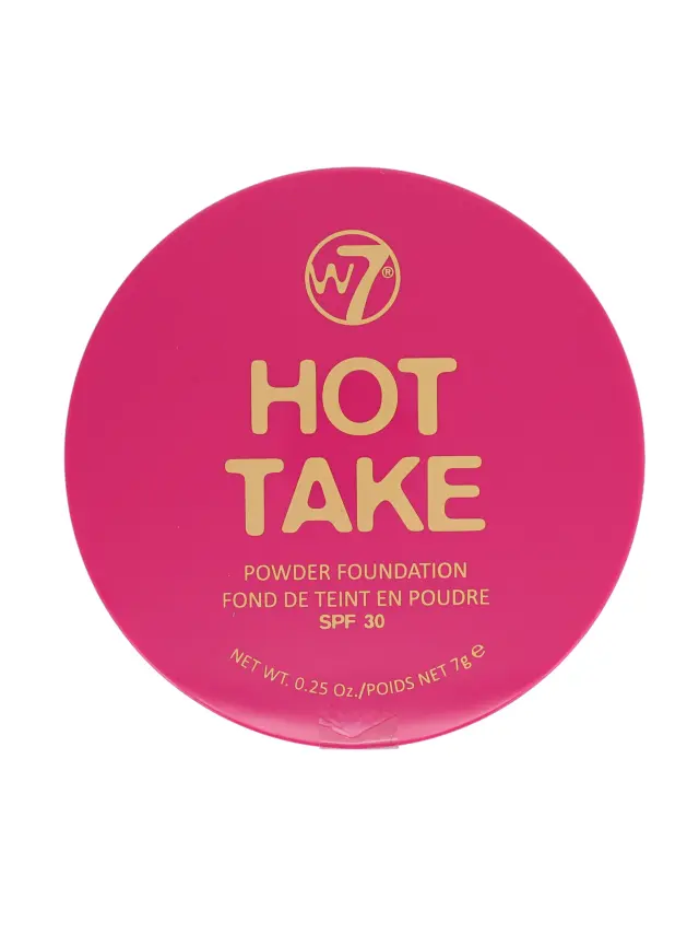 Hot Take Powder Foundation SPF 30 Warm Beige SPF 30 W7