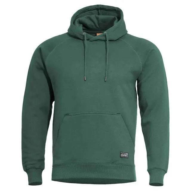 Pentagon Phaeton Hood Sweater-Μπλούζα Φούτερ για Καθημερινή Χρήση - 83-SprinBok Green-Πράσινο Σκούρο