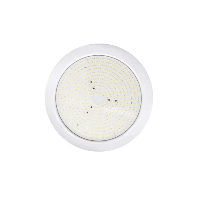 LED ΦΩΤΙΣΤΙΚΟ ΠΛΑΣΤΙΚΟ ΠΙΣΙΝΑΣ 12V DC 20W 3000K 2100LM 110° IP68 Φ210Χ20mm ΛΕΥΚΟ / PISC20WW