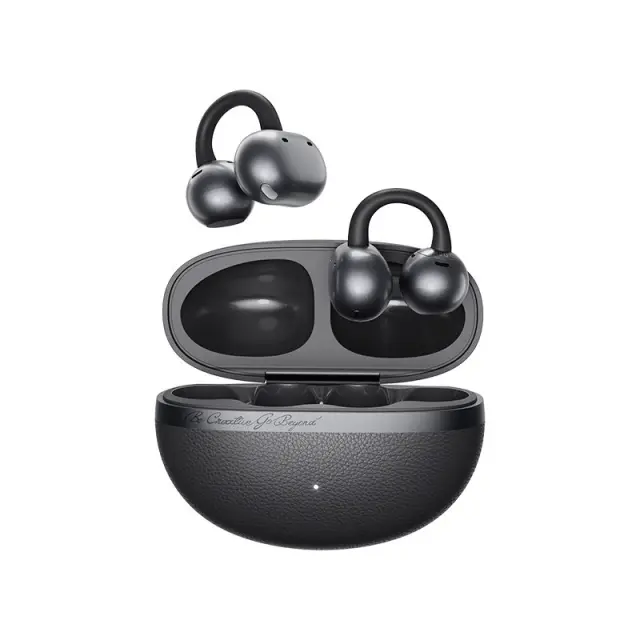 QCY Crossky C50 Grey (CT06) Open Ear Earclip, BT 6.0, IPX5 waterproof, 35h gray