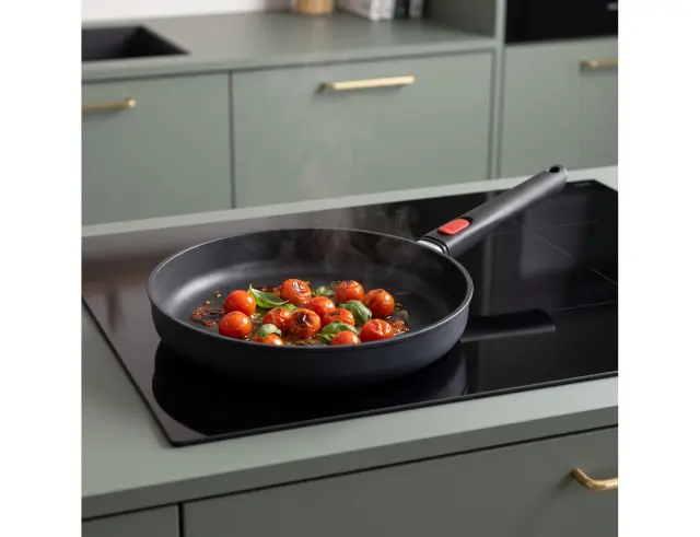 Τηγάνι Woll Eco Lite QXR με αντικολλητική επίστρωση, αποσπώμενη λαβή και διάμετρο 28cm1528ELI-Q