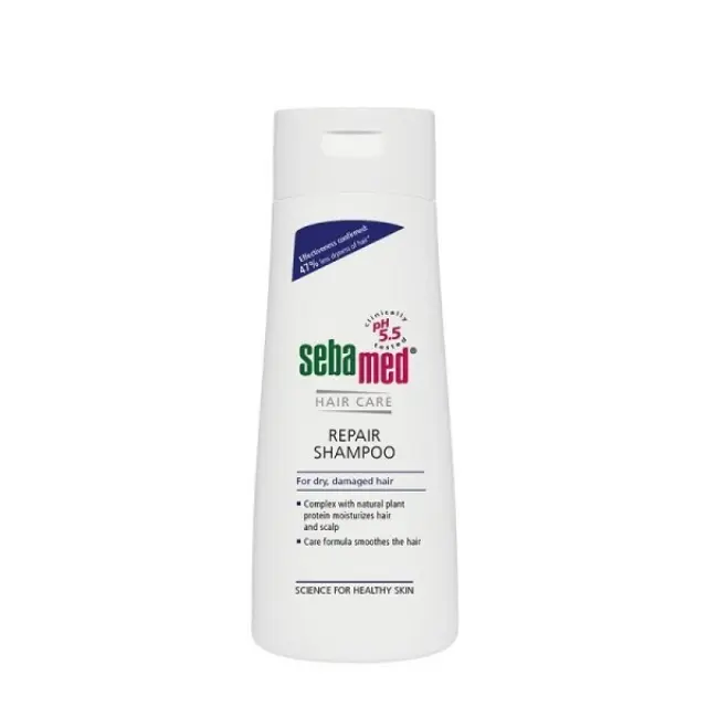 Sebamed Repair Shampoo Σαμπουάν αναδόμησης των αδύνατων + ταλαιπωρημένων μαλλιών, 200ml