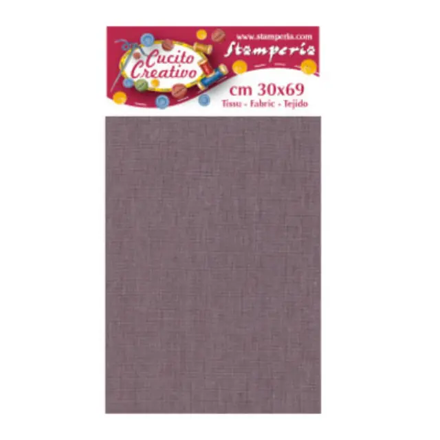 Stamperia Βαμβακερό Υφάσμα - Violet - 30x69cm