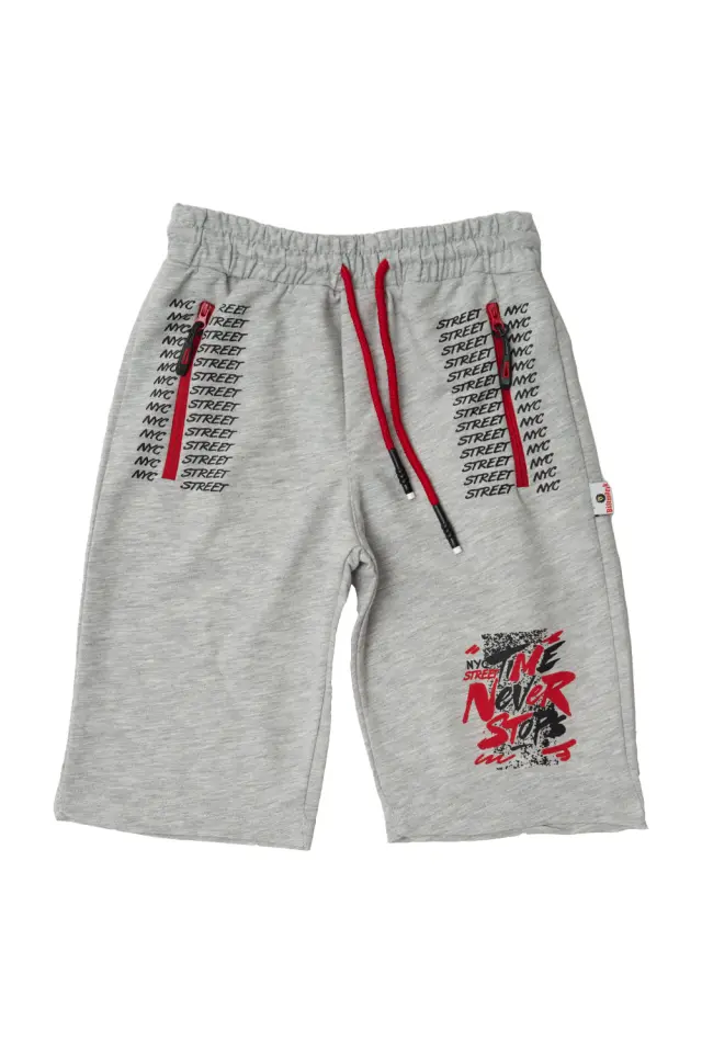 Shorts Kid Street Nyc Γκρι