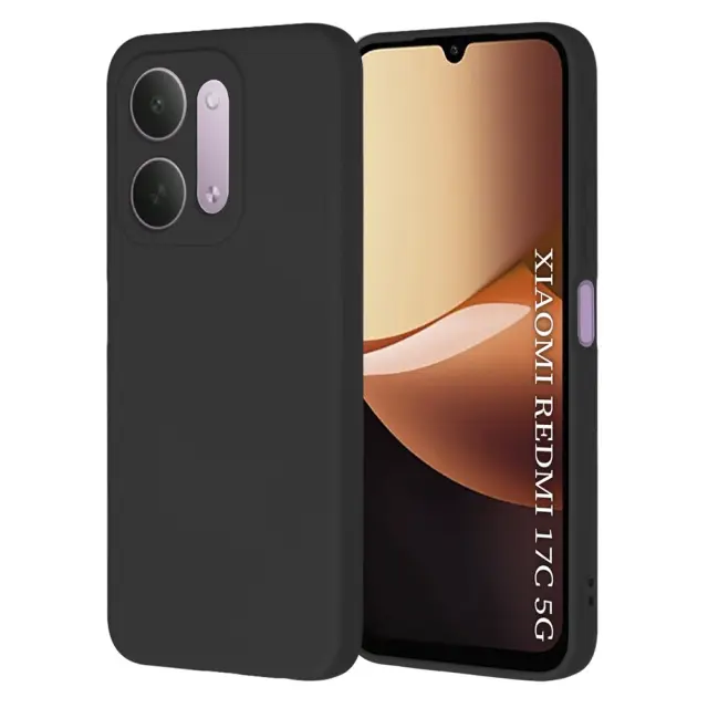 Techsuit® SoftFlex Θήκη για Redmi 17C 5G- Black