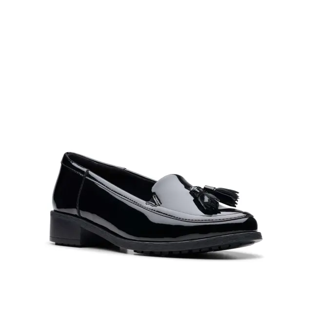 Clarks Havisham Edge Black Pat Black Pat - 41 3