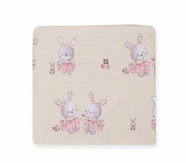 ΚΟΥΒΕΡΤΑ ΒΑΜΒ.ΠΙΚΕ BUNNY LADIES 75X110 - NEF NEF