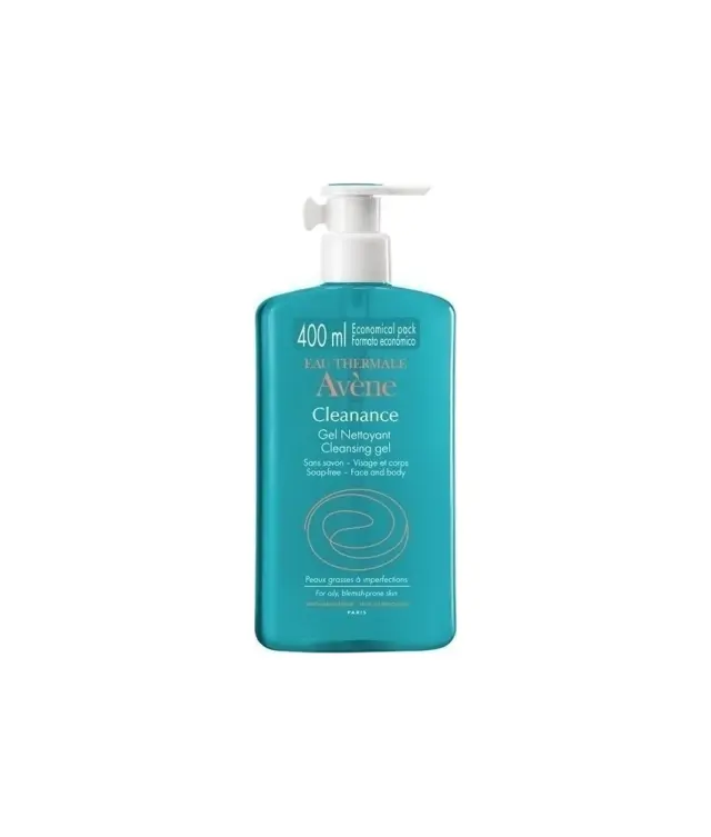 Avene Gel κατά της Ακμής Cleanance Cleansing Oily Blemish Prone Skin για Λιπαρές Επιδερμίδες 400ml