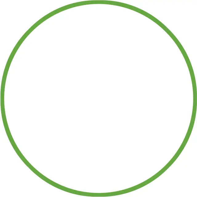 AMILA Χούλα-Χουπ HQ 60cm - Φ19mm - 230gr, Πράσινο (98800)