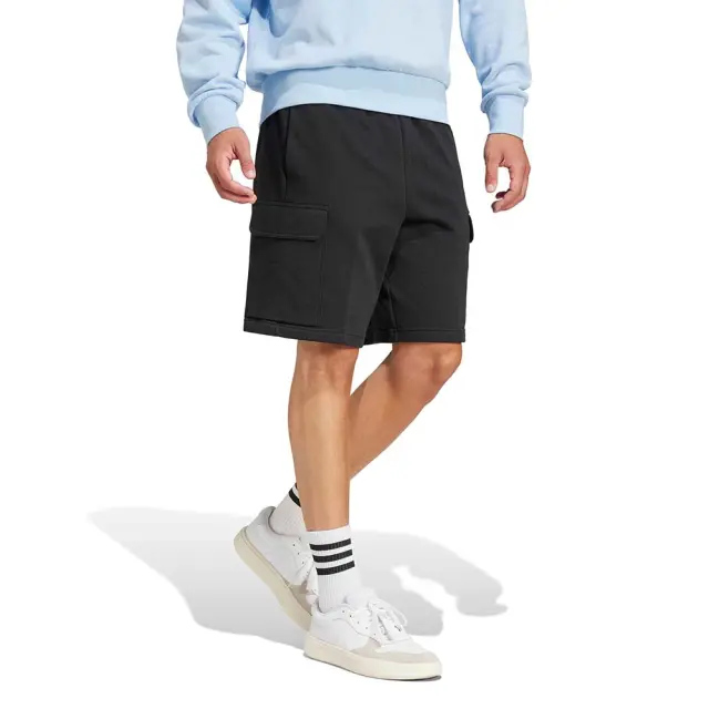 adidas Sportswear Men's Feelcozy Fleece Cargo Shorts Μαύρο JE3869 (adidas Sportswear) 3