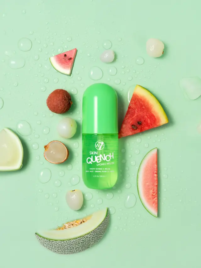 Lychee Melon Skin Quench Body Mist 100ml W7 3