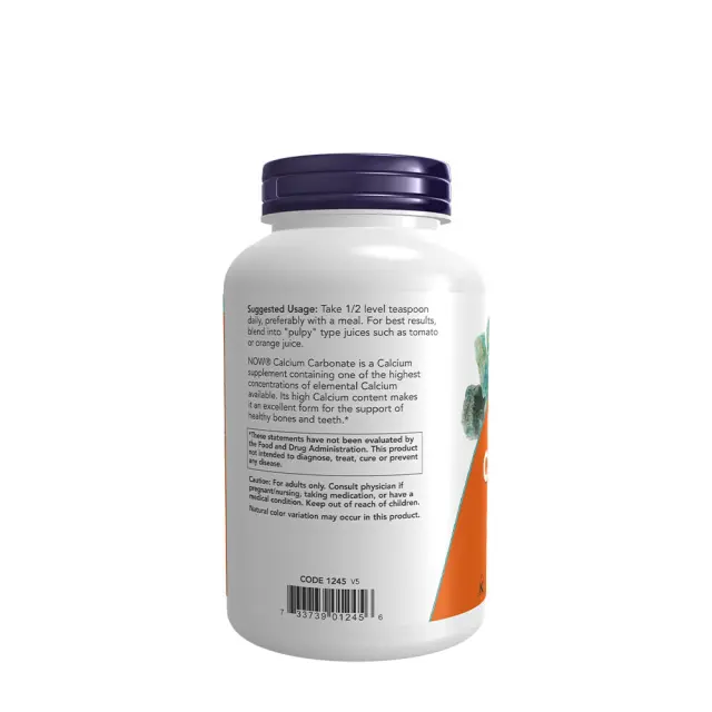 Now Foods Calcium Carbonate Powder 3