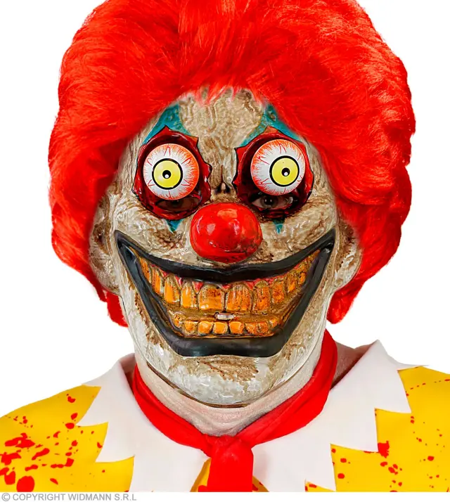 Αποκριάτικο Αξεσουάρ Μάσκα Killer Clown Googly Eyes (Widmann) (W-30303) 3