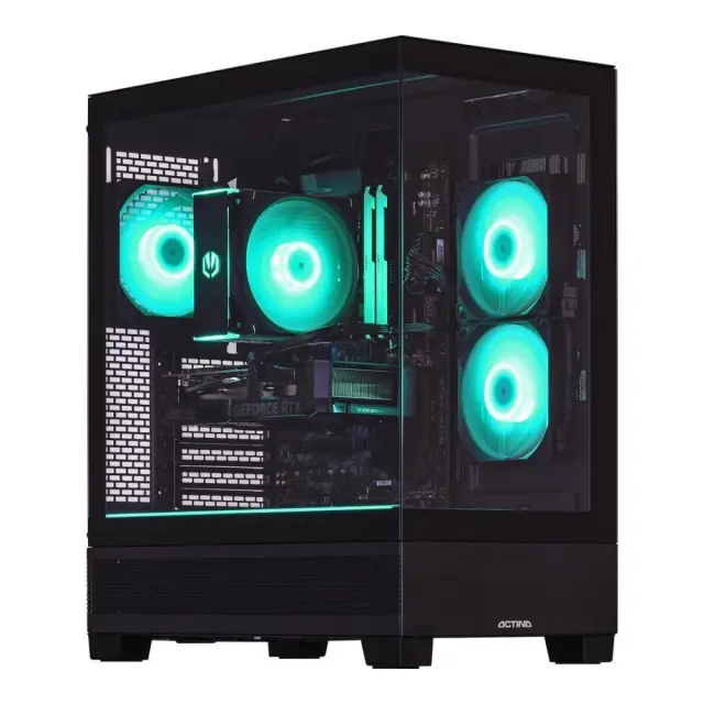 Actina 5901443440178 PC AMD Ryzen™ 5 5600 16 GB DDR4-SDRAM 1 TB SSD NVIDIA GeForce RTX 5060 Midi Tower Black
