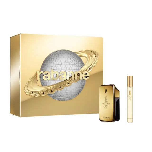 Rabanne 1 Million Ανδρικό Αρωματικό Σετ: Eau De Toilette 50ml & Travel Spray 10ml