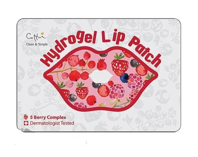 Vican Cettua Clean + Simple Hydrogel Lip patch Επίθεμα Ενυδάτωσης Χειλιών 1τμχ