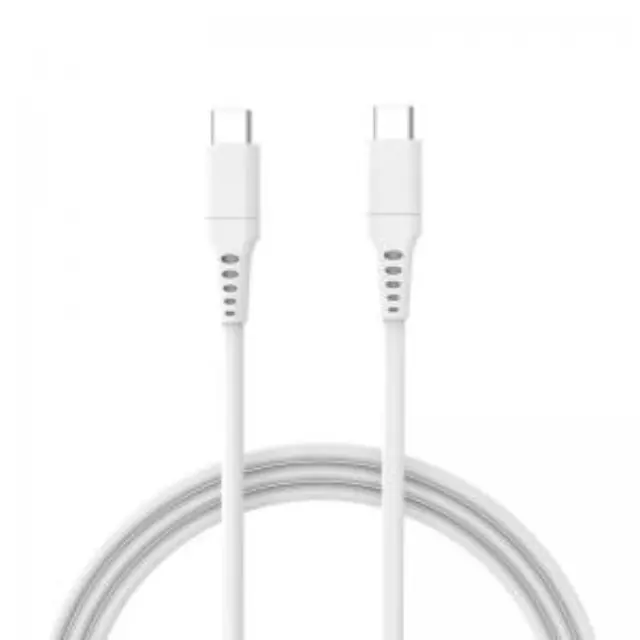 Καλώδιο Σύνδεσης USB 3.0 inos USB C σε USB C 60W 2m Λευκό N53724 2