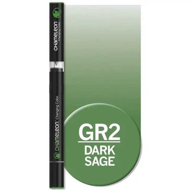 Διπλός Μαρκαδόρος Chameleon - GR2 Dark Sage