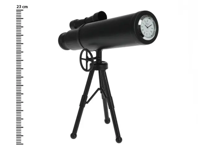 Eπιτραπέζιο ρολόι Residence telescope model C37568640 Μεταλλικό, 22 x12 x23cm C37568640