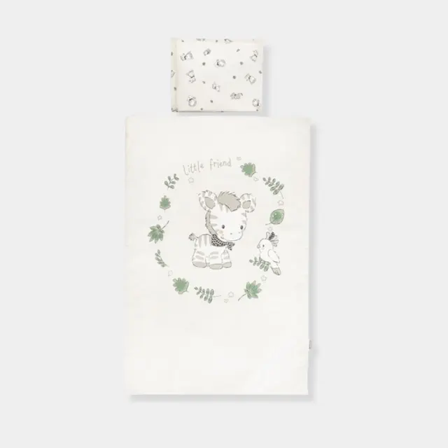 Lorelli Cosy Jungle Σετ Ύπνου Μωρού 3 Τεμαχίων 100% Βαμβάκι Μπεζ