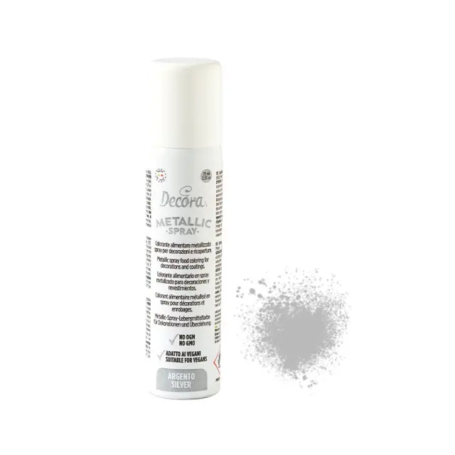 Μεταλλικό Σπρέι - Ασημί - 75ml