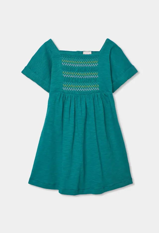 Boboli Knit φόρεμα flame για κορίτσι 413176-2651