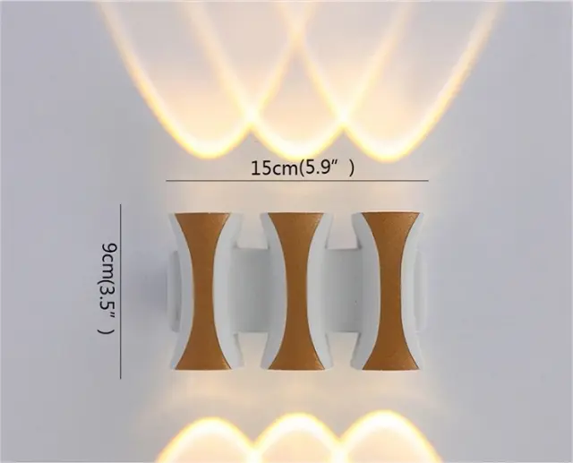 Επιτοίχιο φωτιστικό LED - Απλίκα - Warm White - 1015-6 - 941242 2
