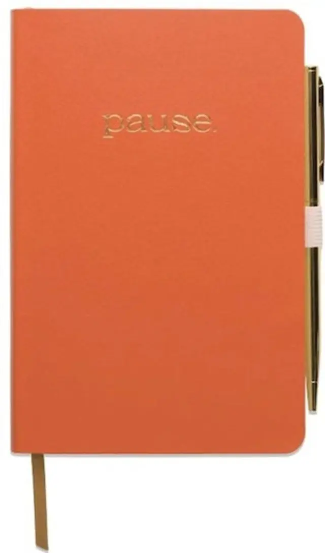 Σημειωματάριο Gratitude Journal with Pen - Pause 240Φ / JBG46-1001 (Designworks)