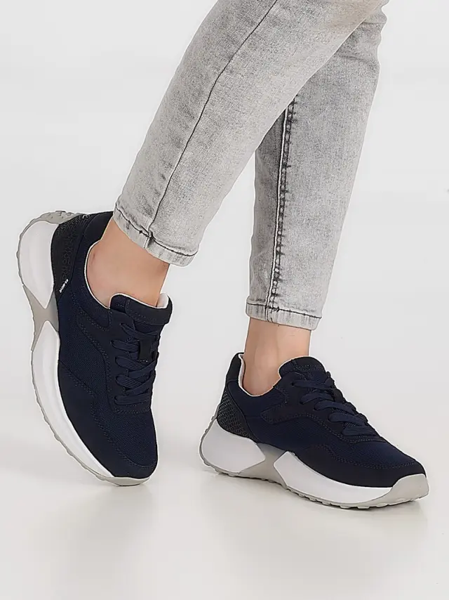 Gabor Sneakers Γυναικείο ύφασμα/δέρμα Nubuck Μπλέ GAB/86999 46-D/BLUE 2