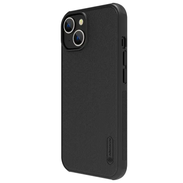 Nillkin Super Frosted PRO Back Cover for Apple iPhone 13/14 Black (Without Logo Cutout) 2