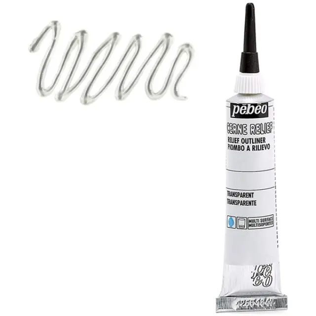 Pebeo Περίγραμμα Cern Relief - Transparent (Διάφανο) - 20ml