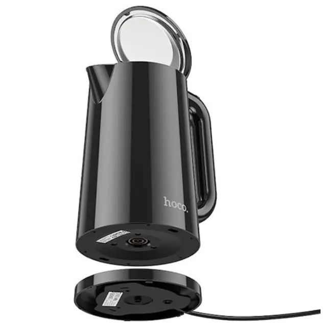 Hoco Βραστήρας 1.7lt 1800W Μαύρος HE11