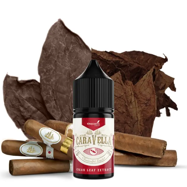 Cigar Leaf Extract 8ml (30ml) - Caravella by Omerta