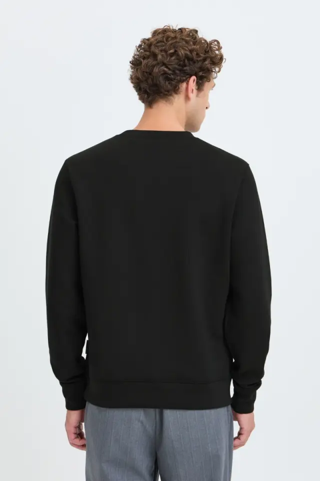 Casual Friday Ανδρικό SEBASTIAN Φούτερ – Black - 3XL 2