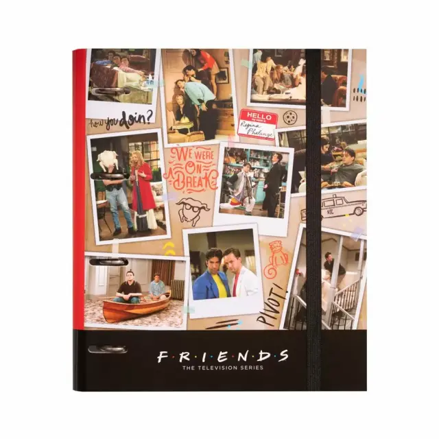 Premium Κλασέρ με Λάστιχο 4 κρίκων ΤΑ ΦΙΛΑΡΑΚΙΑ/FRIENDS