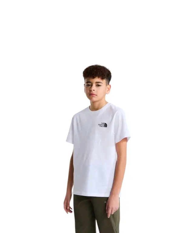 The North Face - Παιδική Κοντομάνικη Μπλούζα T-shirt Evolution Box Nse SS NF0A8CVA-FN4 Λευκό - 10 ετών 3