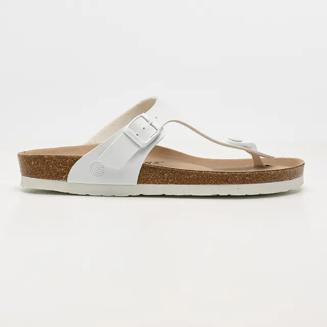 Genuins Πέδιλα Unisex HT Άσπρο GEN/ROSAS VEGAN WHITE